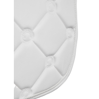 Almofada de sela Montar dressage Flow Logoquilted Branco