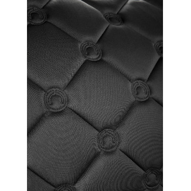 Almofada de sela Montar dressage Flow Logoquilted Preto