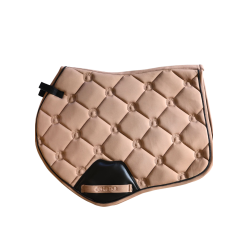 Sela de equitação Montar CSO softshell Flow Latté Castanho