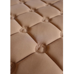 Sela de equitação Montar CSO softshell Flow Latté Castanho