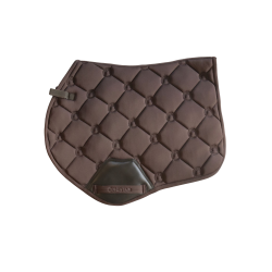 Sela de equitação Montar CSO softshell Flow Castanho