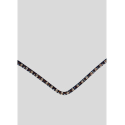 Frontal Montar Fair latté / marrom cristal curvado
