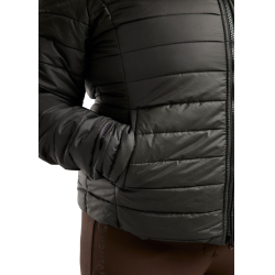 Casaco acolchoado Montar MoKately Curve feminino Preto