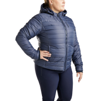 Casaco acolchoado Montar MoKately Curve feminino Marinho escuro Azul