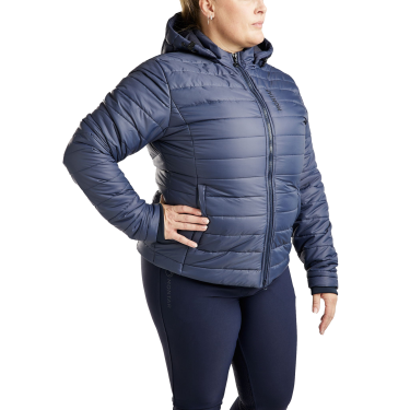 Casaco acolchoado Montar MoKately Curve feminino Marinho escuro Azul