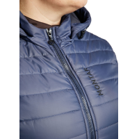 Casaco acolchoado Montar MoKately Curve feminino Marinho escuro Azul