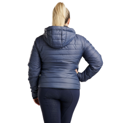 Casaco acolchoado Montar MoKately Curve feminino Marinho escuro Azul