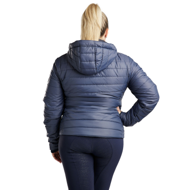 Casaco acolchoado Montar MoKately Curve feminino Marinho escuro Azul