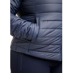 Casaco acolchoado Montar MoKately Curve feminino Marinho escuro Azul