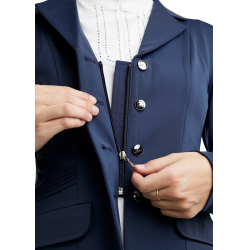 Casaco de competição Montar MoKatniss crystal gun metal mulher Marinho Azul-marinho