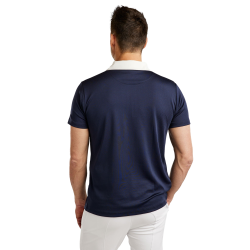 Polo de competição Montar MoWill estruturado feminino Marinho Azul-marinho