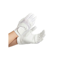 Luvas Montar 2nd Skin Tech táteis Branco