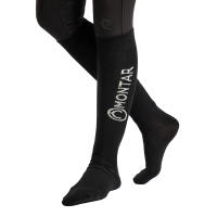 Meias Montar pretas com logotipo Preto Meias Montar pretas com logotipo Preto