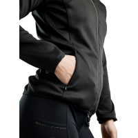 Casaco softshell com fecho completo Montar MoBlair capuz removível cristais gun metal feminino Preto Casaco softshell com fecho completo Montar MoBlair capuz removível cristais gun metal feminino Preto