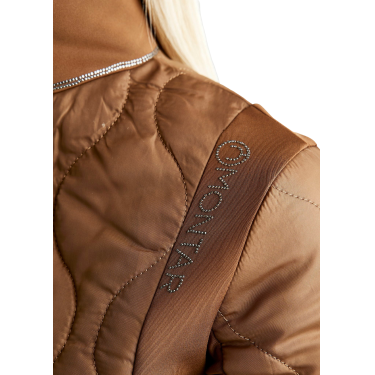 Casaco Híbrido Montar MoMary cristais gun metal feminino Caramelo Castanho Casaco Híbrido Montar MoMary cristais gun metal feminino Caramelo Castanho