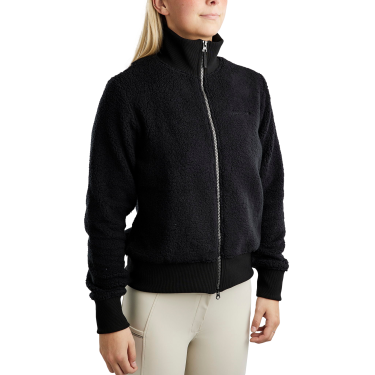 Casaco teddy Montar MoAudrey com fecho completo para mulher