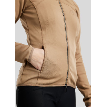 Casaco softshell Montar MoWendy com fecho completo e logotipo gravado a laser feminino Casaco softshell Montar MoWendy com fecho completo e logotipo gravado a laser feminino