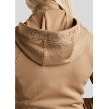 Casaco softshell Montar MoWendy com fecho completo e logotipo gravado a laser feminino Casaco softshell Montar MoWendy com fecho completo e logotipo gravado a laser feminino