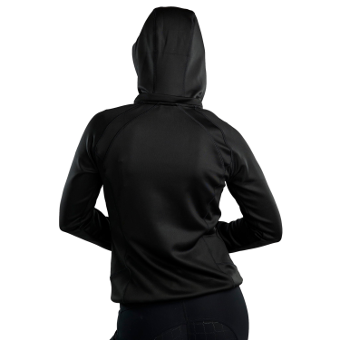 Casaco softshell Montar MoBlair Junior zíper completo cristais gun metal capuz removível Casaco softshell Montar MoBlair Junior zíper completo cristais gun metal capuz removível