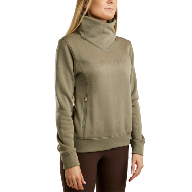 Suéter Montar MoNaja com fecho lateral feminino Suéter Montar MoNaja com fecho lateral feminino