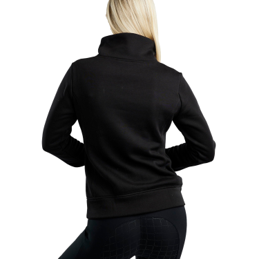 Sweatshirt Montar MoNaja gola alta cristais gun metal feminino Sweatshirt Montar MoNaja gola alta cristais gun metal feminino