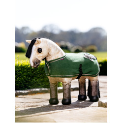 Capa de concurso para brinquedo Mini Poney LeMieux Verde hunter