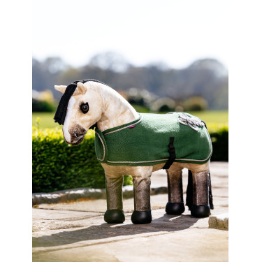 Capa de concurso para brinquedo Mini Poney LeMieux Verde hunter