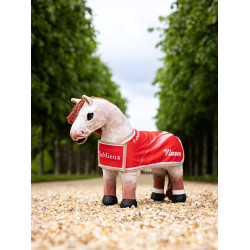 Cobertura Winners para brinquedo Mini Pônei LeMieux Vermelho