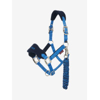 Caveção e corda LeMieux Vogue Esme Benetton Azul Caveção e corda LeMieux Vogue Esme Benetton Azul