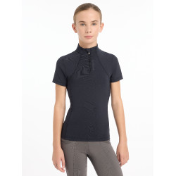 Camiseta de manga curta LeMieux Young Rider Índigo Azul Camiseta de manga curta LeMieux Young Rider Índigo Azul