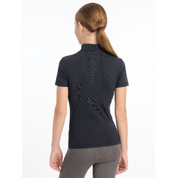 Camiseta de manga curta LeMieux Young Rider Índigo Azul Camiseta de manga curta LeMieux Young Rider Índigo Azul