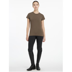 T-Shirt LeMieux Clássico Alpino Castanho T-Shirt LeMieux Clássico Alpino Castanho