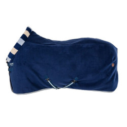 Manta polar Horseware Newmarket Cosy Fleece Cooler Marine witney Azul-marinho