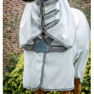 Capa antialérgica Horseware Amigo Ripstop Prata / cinza titânio / prata