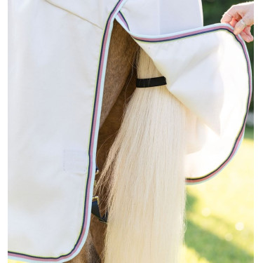 Capa anti-dermatite Horseware Amigo Ripstop Pônei Prata / limão / marinho / rosa / azul Capa anti-dermatite Horseware Amigo Ripstop Pônei Prata / limão / marinho / rosa / azul