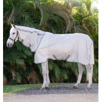 Capa anti-moscas Horseware Amigo Integrada Prata / cinza titânio / prata