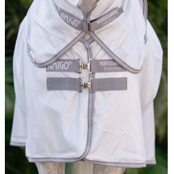 Capa anti-moscas Horseware Amigo Integrada Prata / cinza titânio / prata Capa anti-moscas Horseware Amigo Integrada Prata / cinza titânio / prata