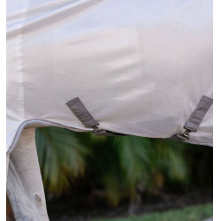 Capa anti-moscas Horseware Amigo Integrada Prata / cinza titânio / prata Capa anti-moscas Horseware Amigo Integrada Prata / cinza titânio / prata