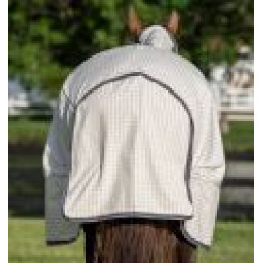 Capa anti-moscas Horseware Rambo Optimo Supreme Summer Sheet Plus CarreauxMarine / gris orage / argent Capa anti-moscas Horseware Rambo Optimo Supreme Summer Sheet Plus CarreauxMarine / gris orage / argent