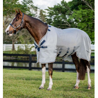 Capa anti-moscas Horseware Protector Rambo Prata / marinho Capa anti-moscas Horseware Protector Rambo Prata / marinho