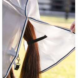 Capa anti-moscas Horseware Rambo Protector disco Prata / marinho