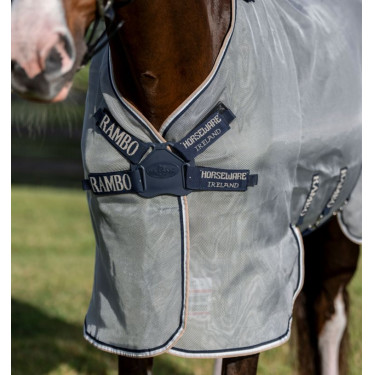 Capa anti-moscas Horseware Rambo Protector disco Capa anti-moscas Horseware Rambo Protector disco