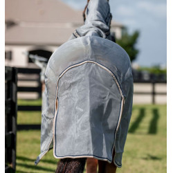 Capa anti-moscas Horseware Rambo Protector disco Prata / marinho