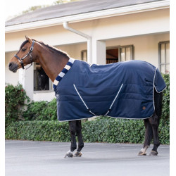 Cobertura de estábulo Horseware Newmarket Cosy 100g Marine witney Azul-marinho Cobertura de estábulo Horseware Newmarket Cosy 100g Marine witney Azul-marinho