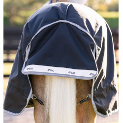 Capa Horseware Amigo 1200D Plus Poney Turnout 0g Preto / cinza titânio / prata