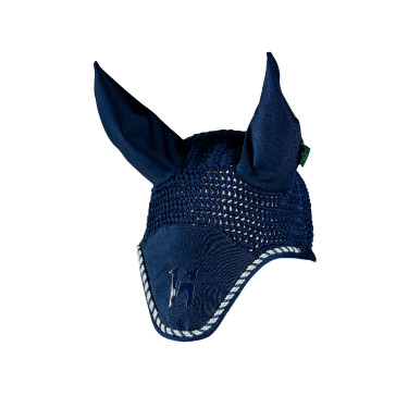 Boné anti-moscas Horseware Newmarket Marine witney Azul-marinho