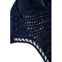 Boné anti-moscas Horseware Newmarket Marine witney Azul-marinho Boné anti-moscas Horseware Newmarket Marine witney Azul-marinho