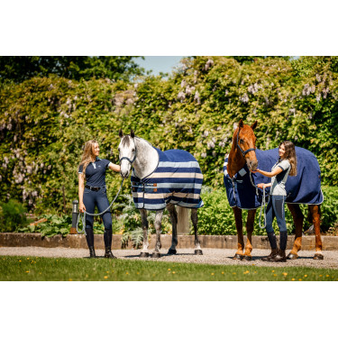 Manta polar Horseware Newmarket Cosy Fleece Cooler Marine witney Manta polar Horseware Newmarket Cosy Fleece Cooler Marine witney
