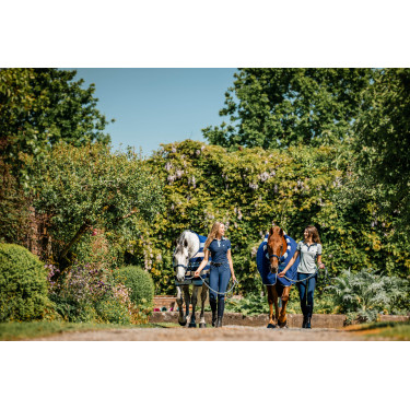 Manta polar Horseware Newmarket Cosy Fleece Cooler Marine witney Manta polar Horseware Newmarket Cosy Fleece Cooler Marine witney