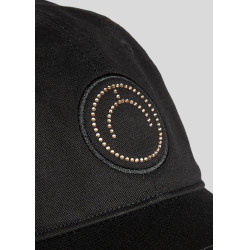 Boné Montar Logo Preto / bege